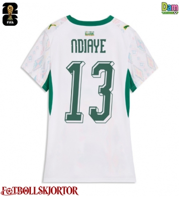 Senegal Iliman Ndiaye #13 Hemmatröja Dam VM 2026 Kortärmad